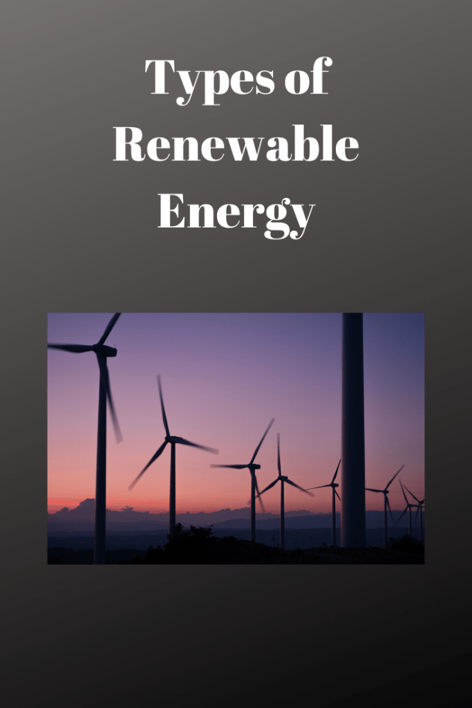 Types of Renewable Energy wind